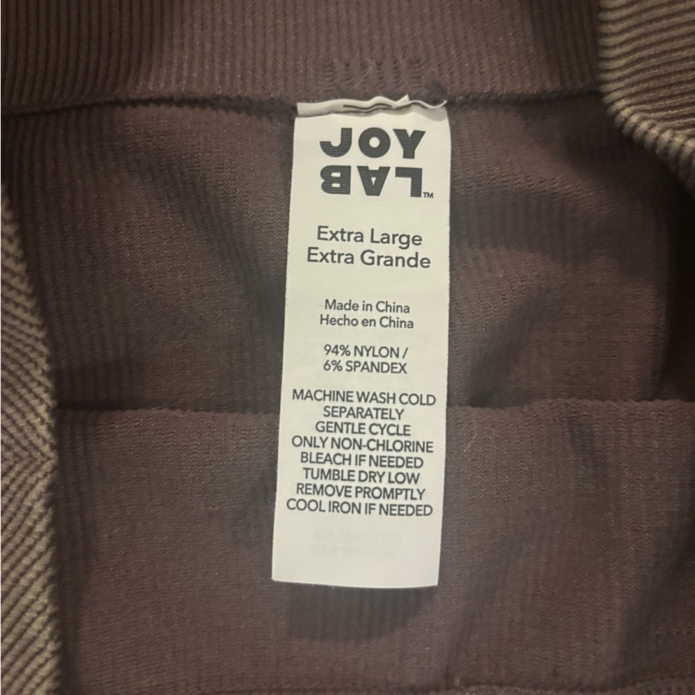 JoyLab Ribbed Seamless High-Waisted Leggings - Picture 3 of 5